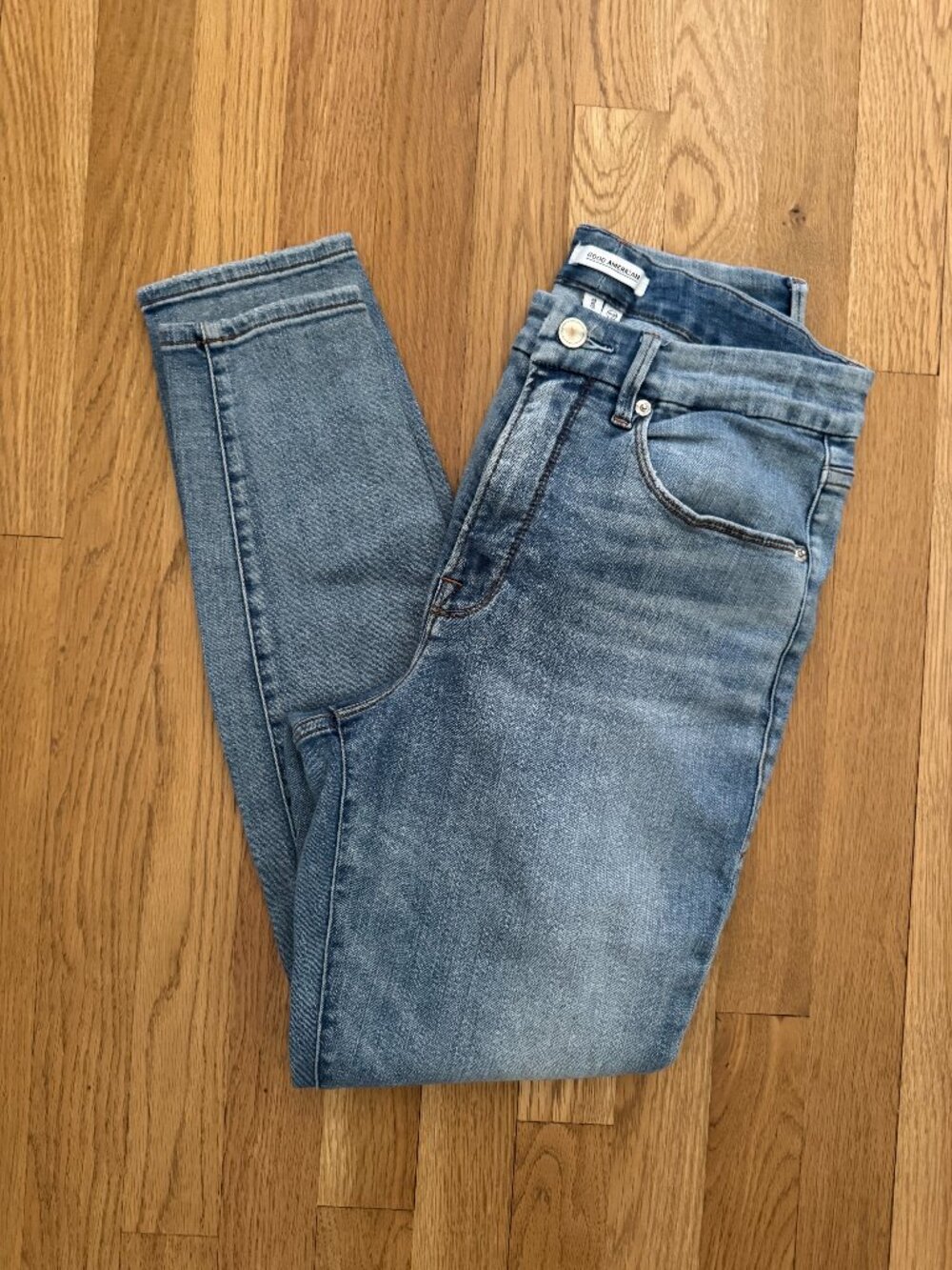 Good American Good Legs Skinny High Waisted Jeans Size 12/31